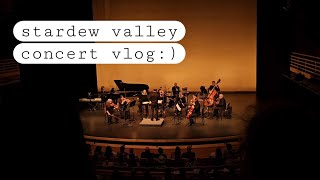 stardew valley concert vlog [upl. by Ykroc]