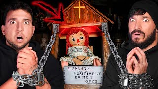 5 NIGHTS in HAUNTED WARREN MUSEUM w THE REAL ANNABELLE VIEWER WARNING [upl. by Jerusalem227]