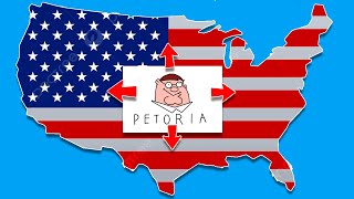 I Simulated The Petoria Crisis From Family Guy [upl. by Eiralav308]