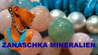 Zanaschka Mineralien stellt sich vor  Schmuck amp Mineralien [upl. by Dar]