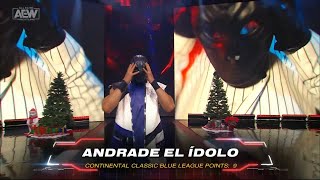 Andrade El Ídolo Entrance  AEW Collision December 23 2023 [upl. by Vidal]