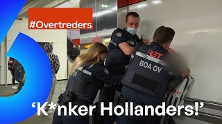 BRUTALE en PROVOCERENDE jongen BLIJFT BELEDIGEN  Overtreders [upl. by Yelhsa]