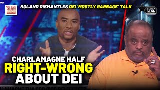 Deconstructing Charlamagne Tha Gods The Daily Show DEI segment  Roland Martin [upl. by Key]