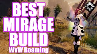 GW2  WvW Roaming Condition Ambush Mirage  Guild Wars 2 Build  Mesmer Gameplay End of Dragons [upl. by Boniface]