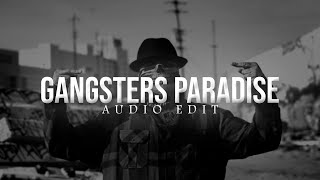 Gangstas Paradise   Audio Edit  Reverb  lofi gangstaparadise [upl. by Norita273]