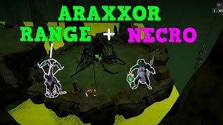 2 Minute Araxxor with Necro  Range  Runescape 3 [upl. by Suidualc139]