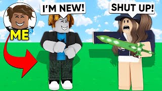 I Pretended to Be A NOOB So I Could Test My GIRLFRIEND Roblox Bedwars [upl. by Schatz616]