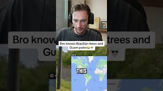 Rainbolt knows Brazilian trees and Guam poles😭💀shorts rainbolt mapping geoguessr [upl. by Celie]