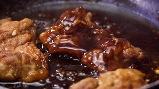 POLLO en salsa teriyaki  receta japonesa [upl. by Yldarb168]