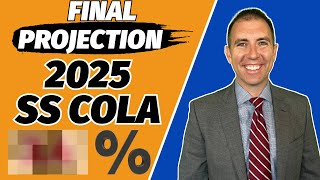 Final 2025 Social Security COLA Prediction [upl. by Suirradal498]