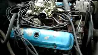 1978 Trans Am with rebuilt carb idling [upl. by Yecniuq320]