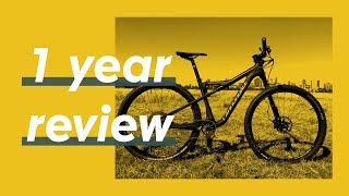 Tested 1 year review Cannondale Scalpel Si Carbon 3 bike check [upl. by Anaicilef]