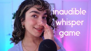 ASMR Guess the Inaudible Word wear headphones [upl. by Angela]