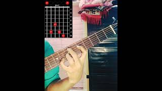 Tehnik palm muting tutorialchordgitar guitarchord chordprogressions guitarlesson [upl. by Samantha]