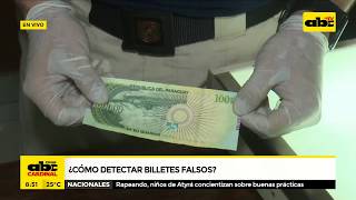 ¿Cómo detectar billetes falsos [upl. by Whiting]