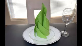 DIY Easy Paper Napkin Folding Idea MadeByFate 319 [upl. by Kadner237]