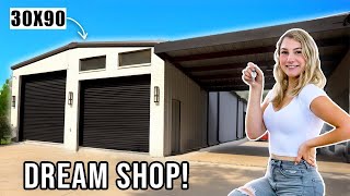 I Built My DREAM GARAGE Shop Renovation [upl. by Meehan]