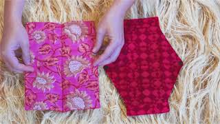 Saukhyam Reusable 2 Fold Day Pad [upl. by Hildy]