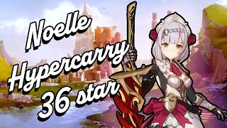 Noelle Hypercarry 36 Star 43 Abyss Soaring Moon  36 Star [upl. by Thoer]