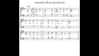 Anamnèse Messe des pèlerins [upl. by Egiap]