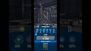 Jurassic world alive level 18 Epic Sonorasaurus [upl. by Anahsor]