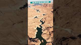 Flying the water filled canyons of Arizona flyabove fly arizona beautiful pilot dayfly [upl. by Suckow821]