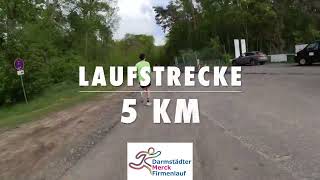 Darmstädter MerckFirmenlauf 13 Mai 2025  Laufstrecke 35 km [upl. by Finn]