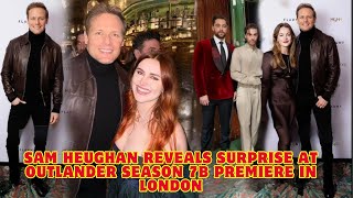 quotSam Heughan Drops Bombshell at London Premiere of Outlander Season 7B—What Fans Didnt See Comingquot [upl. by Bencion921]