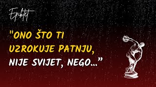 quotNe brini o tome što drugi rade Brini oquot  Epiktet Citati i Mudre Izreke [upl. by Lebasile852]