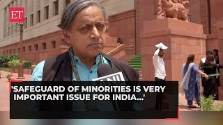 Shashi Tharoor on Bangladesh’s unrest Safeguard of minorities is very important issue for India… [upl. by Reilly]