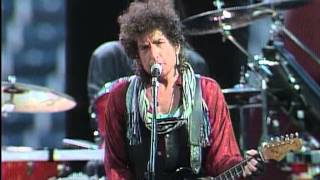 Bob Dylan  Across The Borderline Live at Farm Aid 1986 [upl. by Ecargyram]