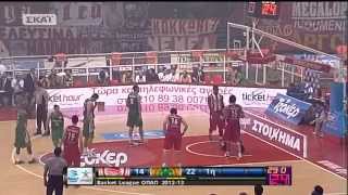 2013 3ος Τελικός Piraeus CarpaziersPanathinaikos Basketball Club 7276 12062013 [upl. by Atinra538]