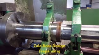 Large Lathe Trepanning  Zala Boss Design [upl. by Buckden726]