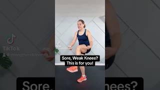 Sore or weak knees This is for YOU ✨24 rounds✨ menopauseworkout fitnessover40 [upl. by Haimes]