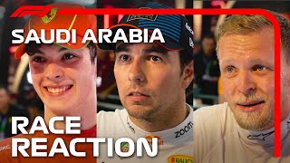 Drivers Reaction After the Race  2024 Saudi Arabian Grand Prix [upl. by Meehaf880]