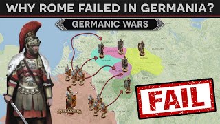 Why did Rome Fail to Conquer Germania DOCUMENTARY [upl. by Noled]