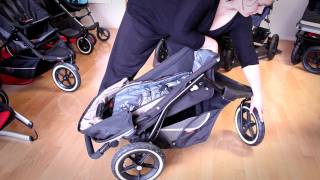 how to fold a philampteds dash™ buggy  stroller  philampteds® [upl. by Nyluqcaj]