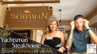 Yachtsman Steakhouse in Yacht Club at Disney World  Disney Dining Review [upl. by Enilorak]