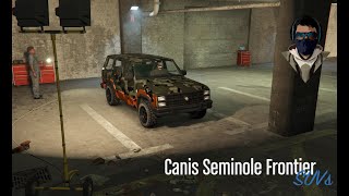 GTA Online Canis Seminole Frontier Customization [upl. by Kennet52]