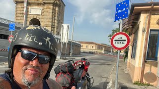 FROM SPLIT CROATIA TO ANCONA ITALY burnoutbikes ferry croatia italy roadglide harleydavidson [upl. by Ibloc]