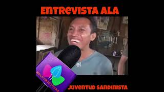 Entrevista a un sandinista 🤣 [upl. by Lazor]