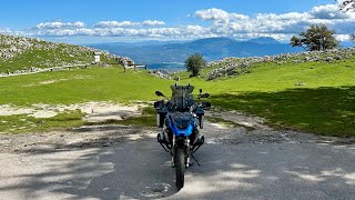 Belle strade in moto Basilicata  SS95 Brienza  SS276 Marsico Nuovo  SS92 Corleto Perticara [upl. by Verdi]