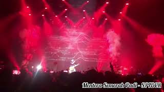 Mentera Semerah Padi  SPIDER Live at Zepp KL [upl. by Leaffar482]