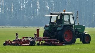 Fendt Farmer 307 LS Turbomatik mowing grass sod  The Netherlands  2014 [upl. by Genaro508]