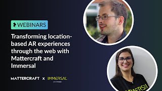 Transforming location based AR experiences through the web with Mattercraft and Immersal [upl. by Ybsorc498]