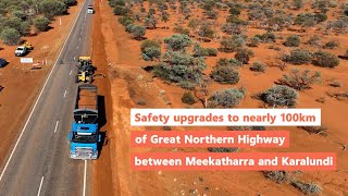 Major safety upgrades are underway on the Great Northern Highway [upl. by Ateuqahs136]