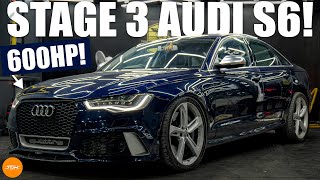 600HP Audi S6 with RS7 Turbos 🤯 Insane TT V8 Sounds  Autoculture [upl. by Meeharb]