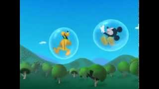 Mickey Mouse Floating Bubble Song [upl. by Doerrer362]