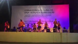 Timor Furak performs Kuu Kafe Dance at quotGala Dinnerquot 1st CPLP Global Economic Forum 2702 [upl. by Barta587]