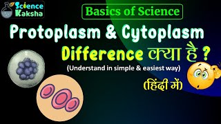 Protoplasm amp Cytoplasm  Difference between protoplasm amp cytoplasm  Science Kaksha [upl. by Attenauq]